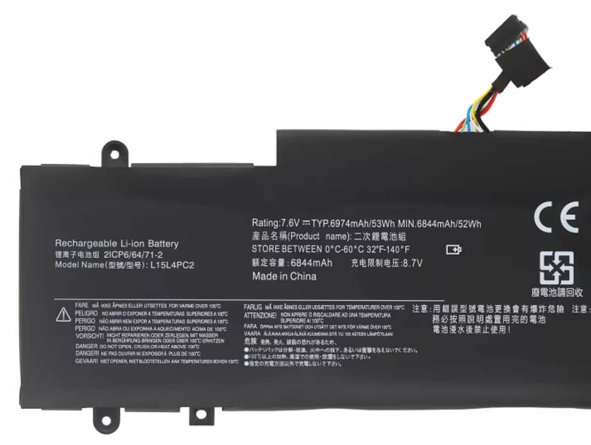 (Bild für) 7.6V 53Wh Laptop Akku für LENOVO 5B10K90802