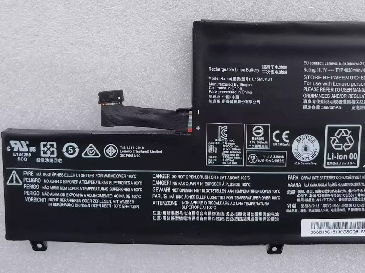 (Bild für) 11.1V 45Wh Laptop Akku für LENOVO 300E Chromebook 81H0