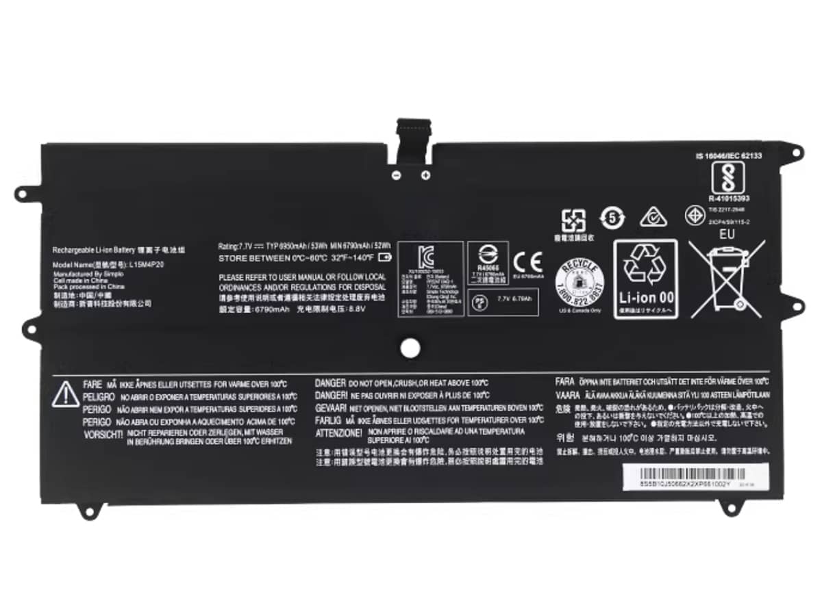 7.7V 53Wh Laptop Akku für LENOVO 5B10J50662