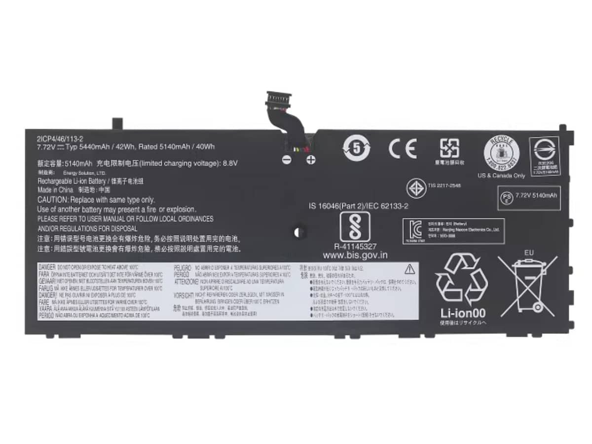 7.72V 42Wh Laptop Akku für LENOVO 01AV453