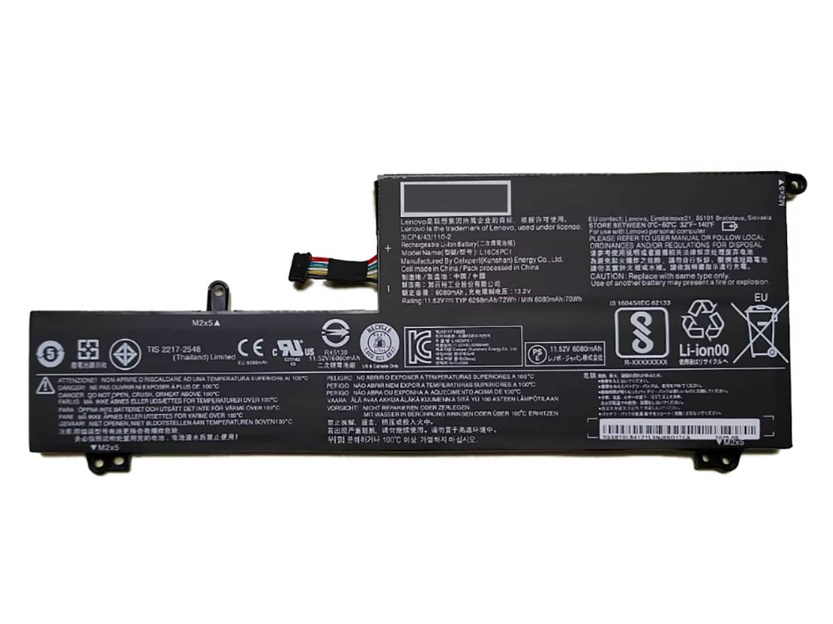 11.58V 72Wh Laptop Akku für LENOVO 5B10M53743