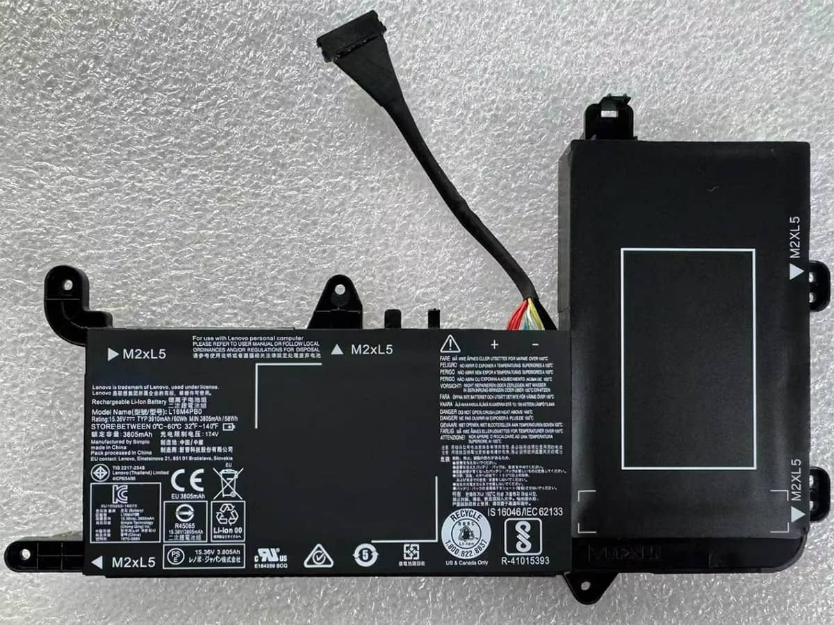 (Bild für) 15.36V 60Wh Laptop Akku für LENOVO 5B10M33723