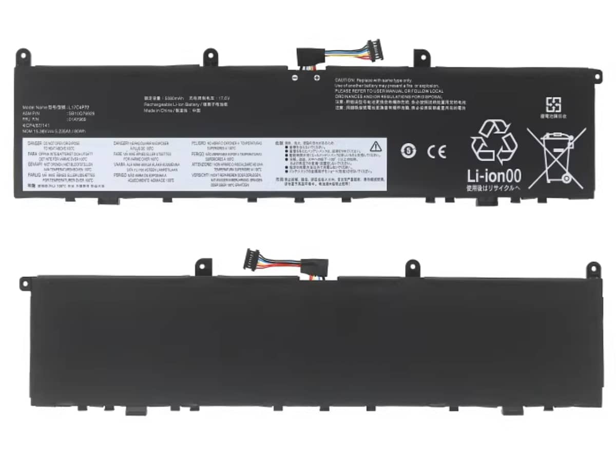 15.36V 80Wh Laptop Akku für LENOVO 01AY968