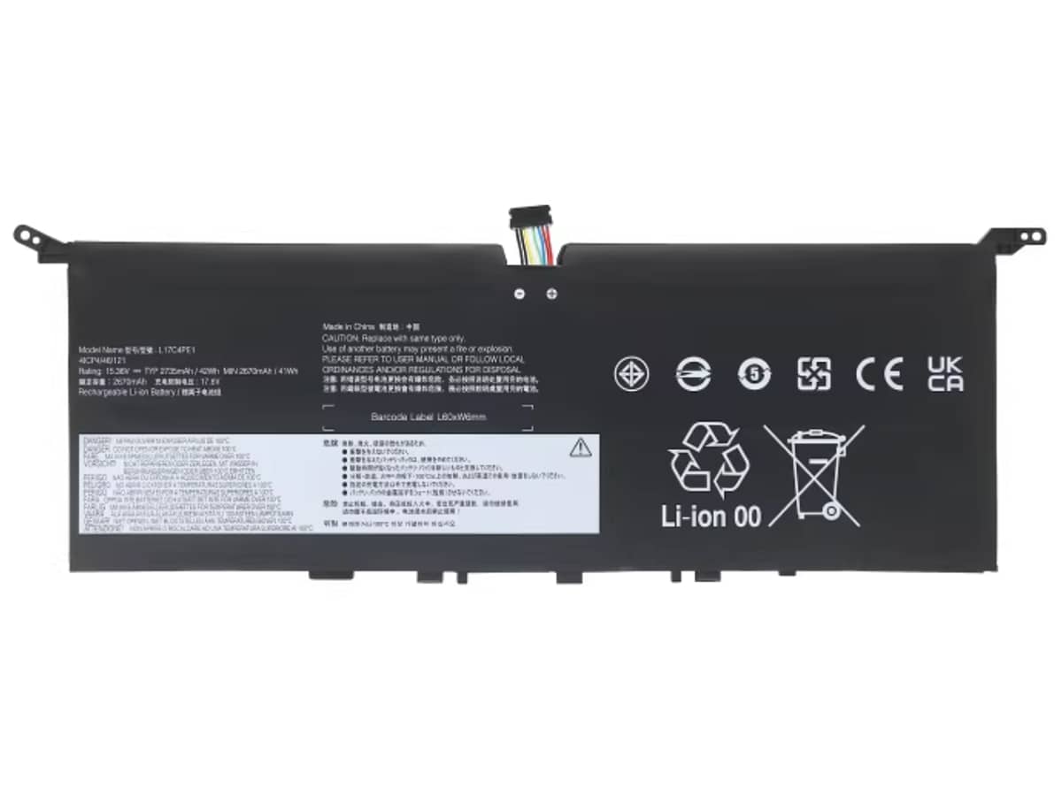 15.36V 42Wh Laptop Akku für LENOVO 5B10R32748
