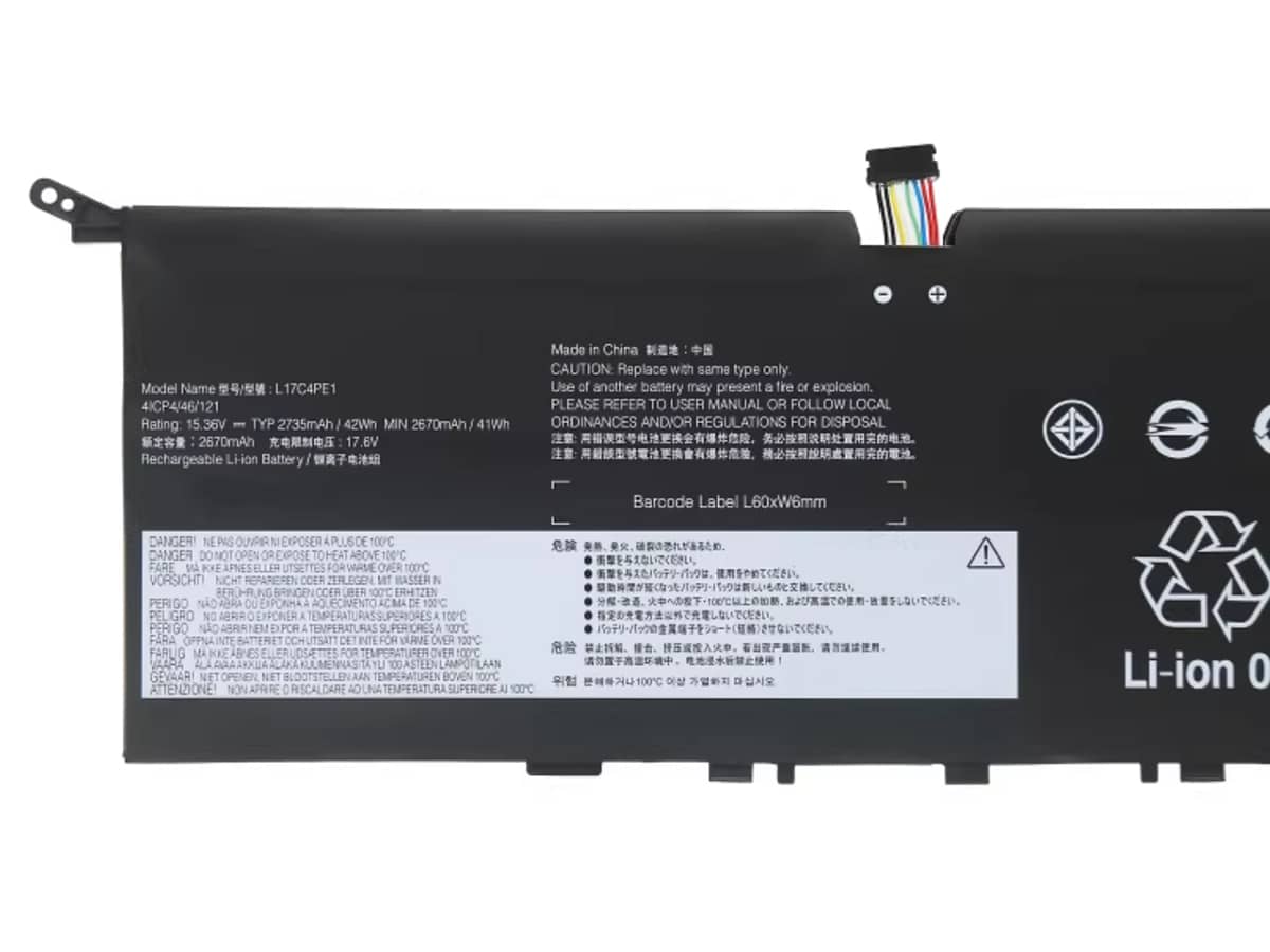 (Bild für) 15.36V 42Wh Laptop Akku für LENOVO 5B10R32749