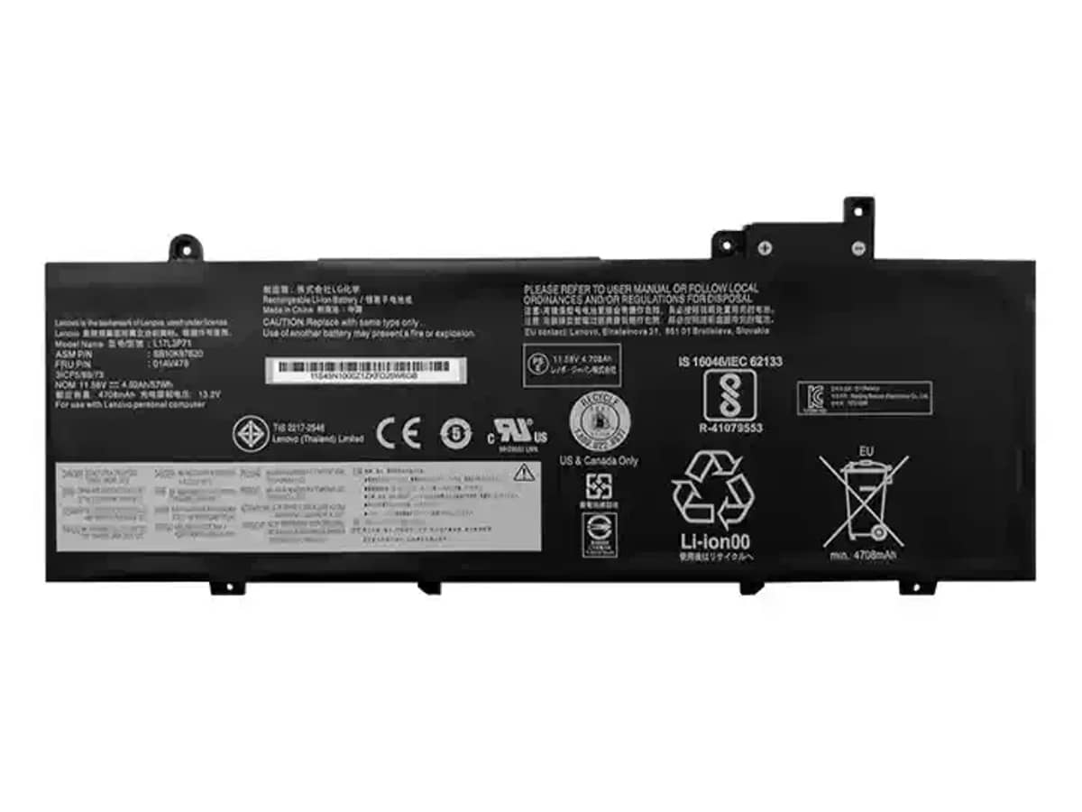 11.58V 57Wh Laptop Akku für LENOVO 01AV478