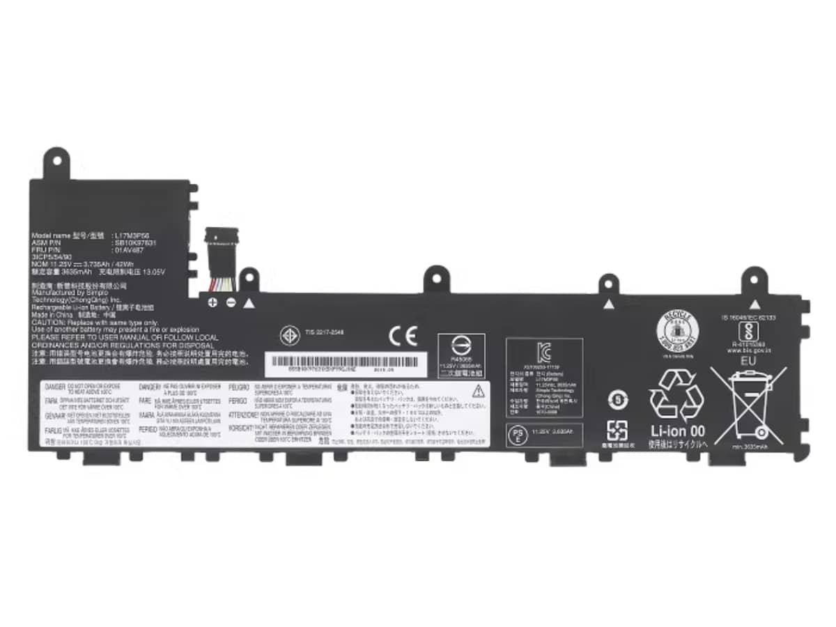 11.25V 42Wh Laptop Akku für LENOVO 01AV486