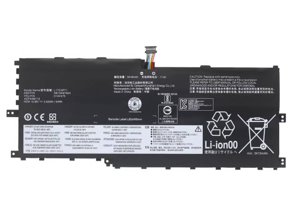 15.36V 54Wh Laptop Akku für LENOVO 01AV474