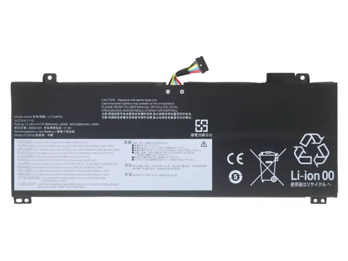 15.36V 45Wh Laptop Akku für LENOVO 5B10R38649