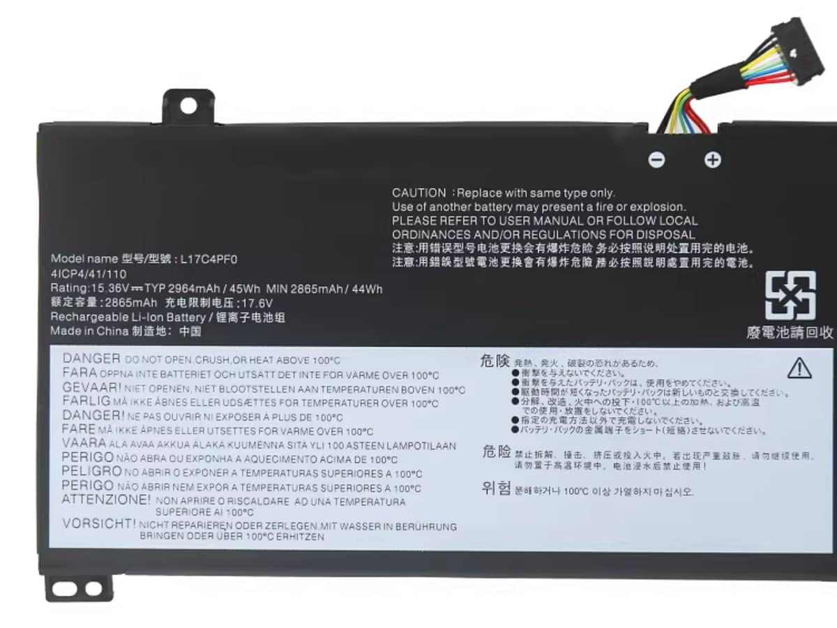 (Bild für) 15.36V 45Wh Laptop Akku für LENOVO 5B10R38650