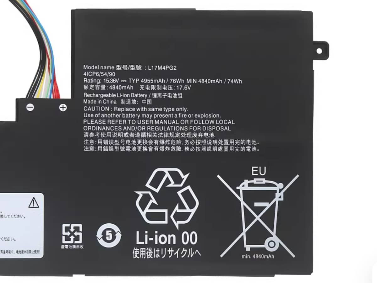 (Bild für) 15.36V 76Wh Laptop Akku für LENOVO 5B10Q88556