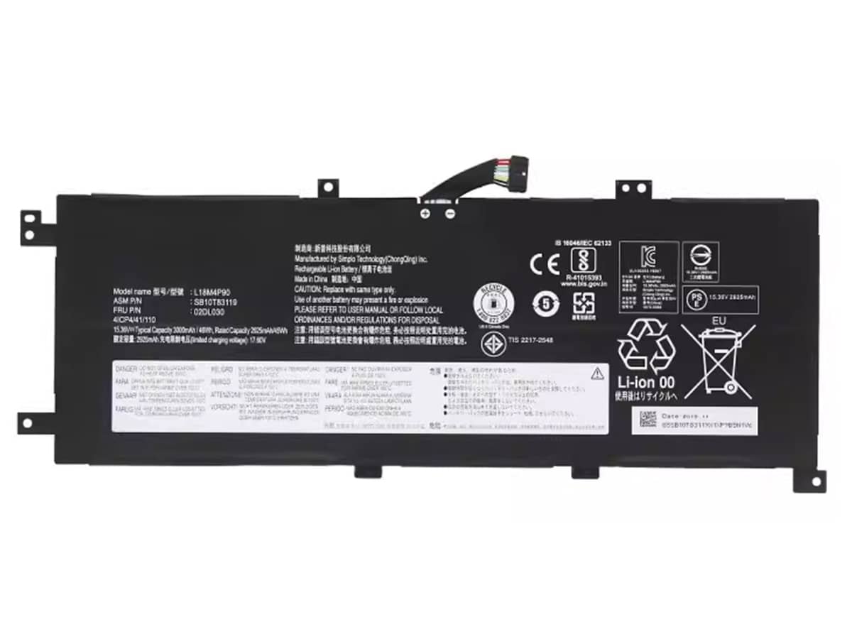 15.36V 46Wh Laptop Akku für LENOVO 01DL031