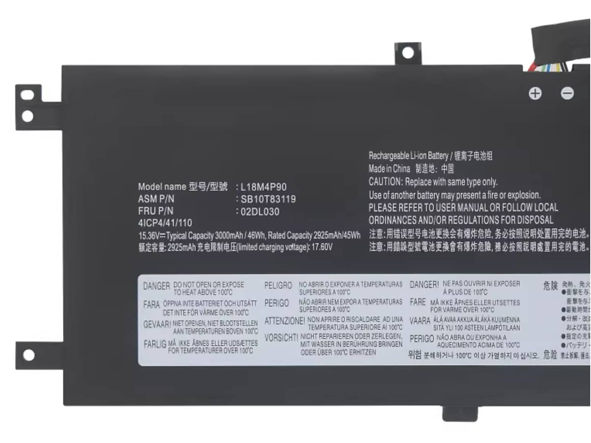 (Bild für) 15.36V 46Wh Laptop Akku für LENOVO 01DL031