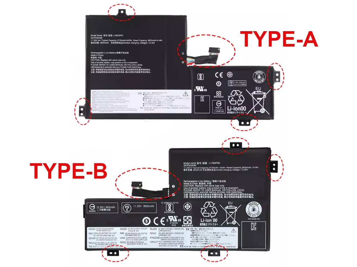 11.25V 42Wh Laptop Akku für LENOVO 100E Chromebook 2ND GEN MTK 2-82Q3