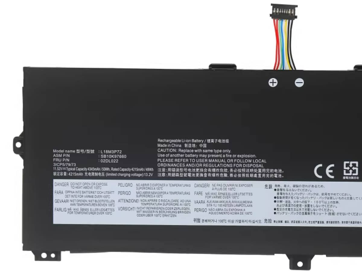 (Bild für) 11.52V 50Wh Laptop Akku für LENOVO 02DL022