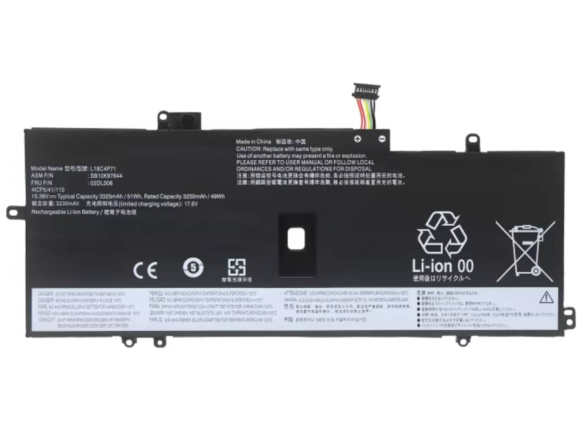 15.4V 51Wh Laptop Akku für LENOVO 02DL004