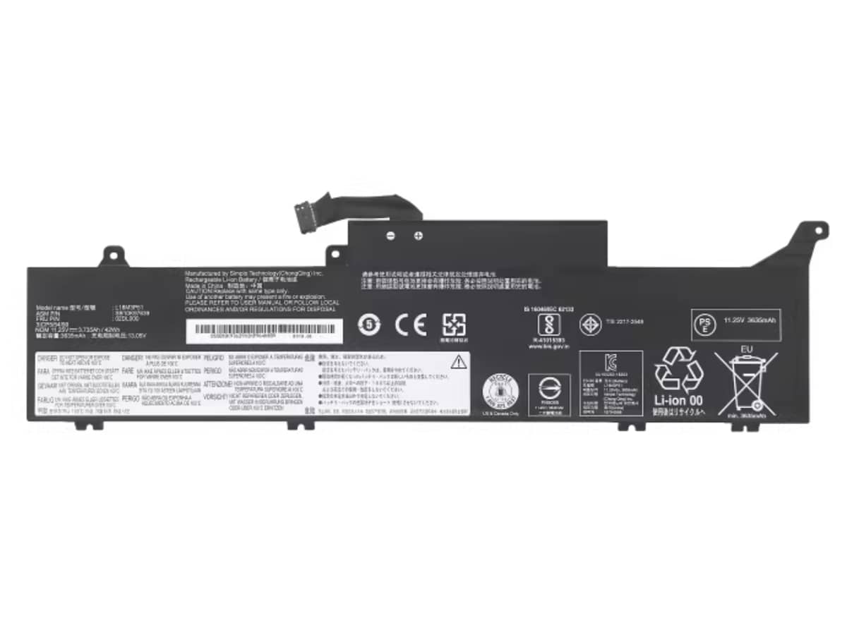 11.25V 42Wh Laptop Akku für LENOVO 02DL000