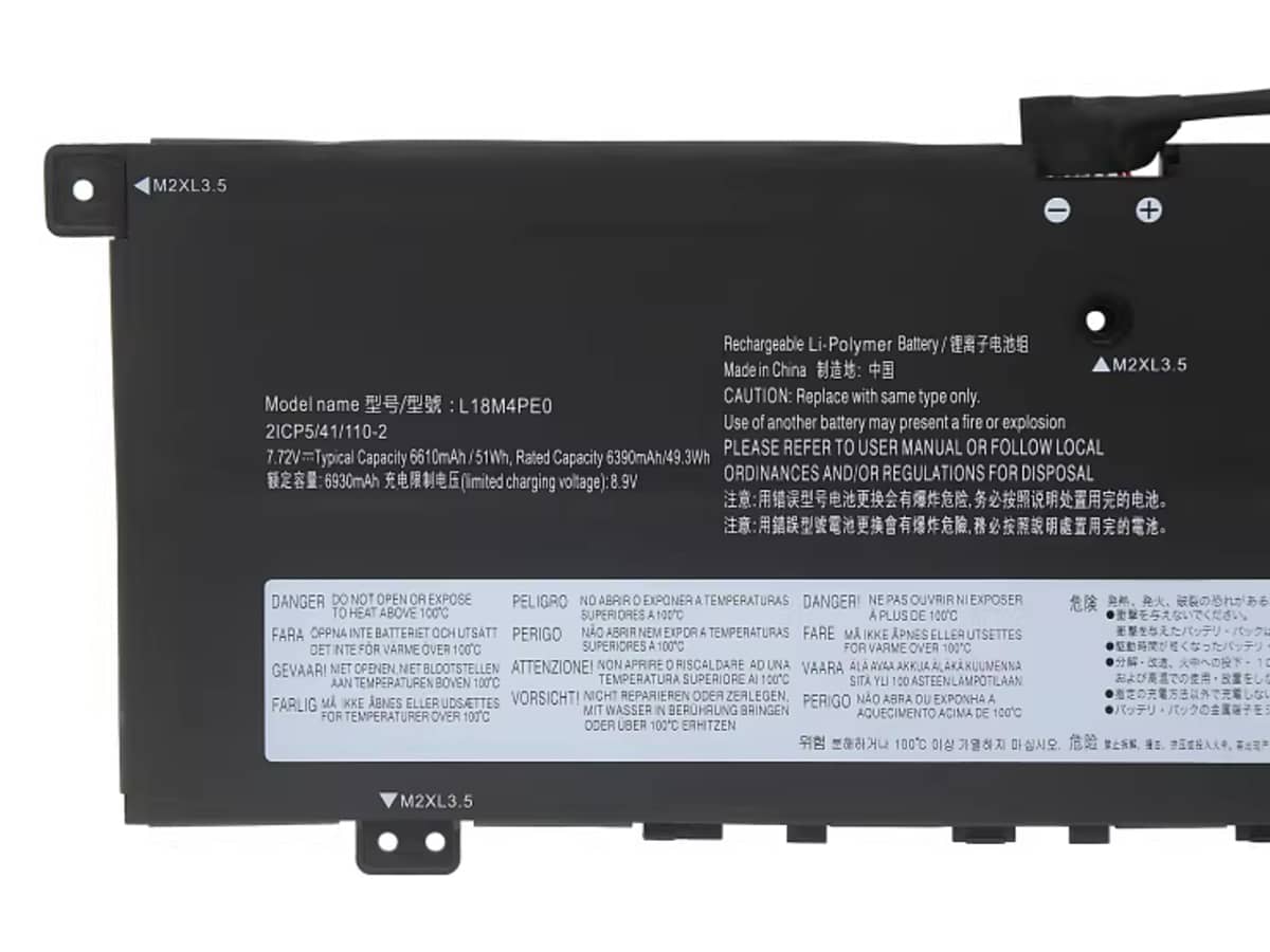 (Bild für) 7.72V 51Wh Laptop Akku für LENOVO 5B10U40209