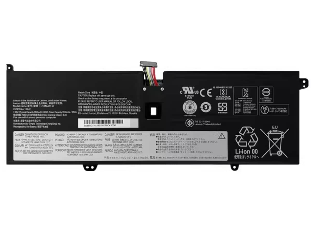 7.68V 60Wh Laptop Akku für LENOVO 5B10T11585