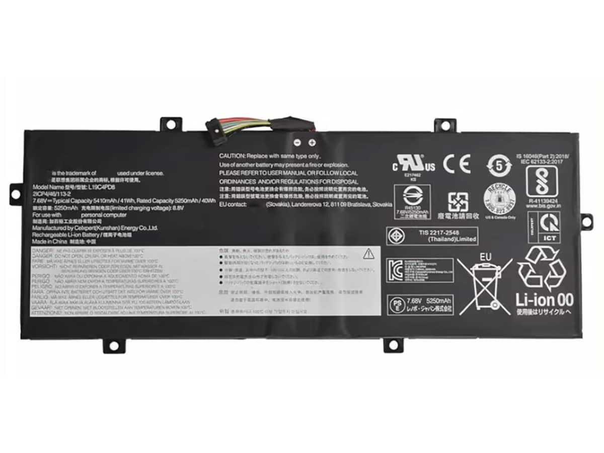 7.68V 41Wh Laptop Akku für LENOVO 5B10X87836