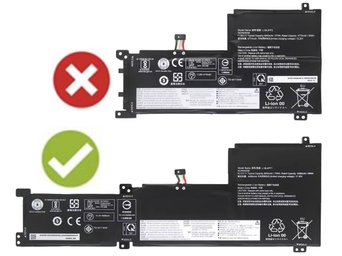 15.2V 70Wh Laptop Akku für LENOVO 4ICP6/55/90
