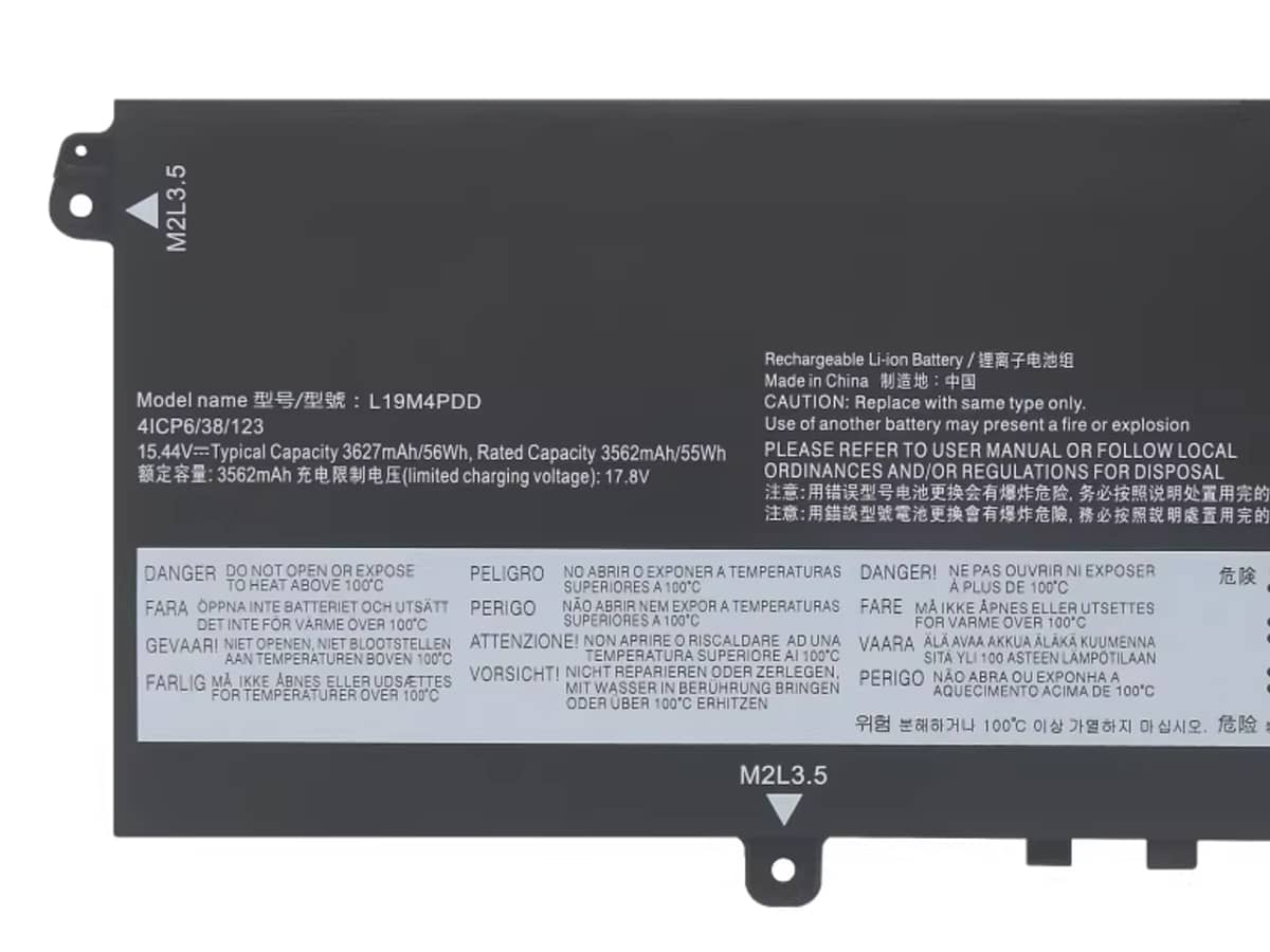 (Bild für) 15.44V 56Wh Laptop Akku für LENOVO ThinkBook 13s G2 ITL-20V900G2AX