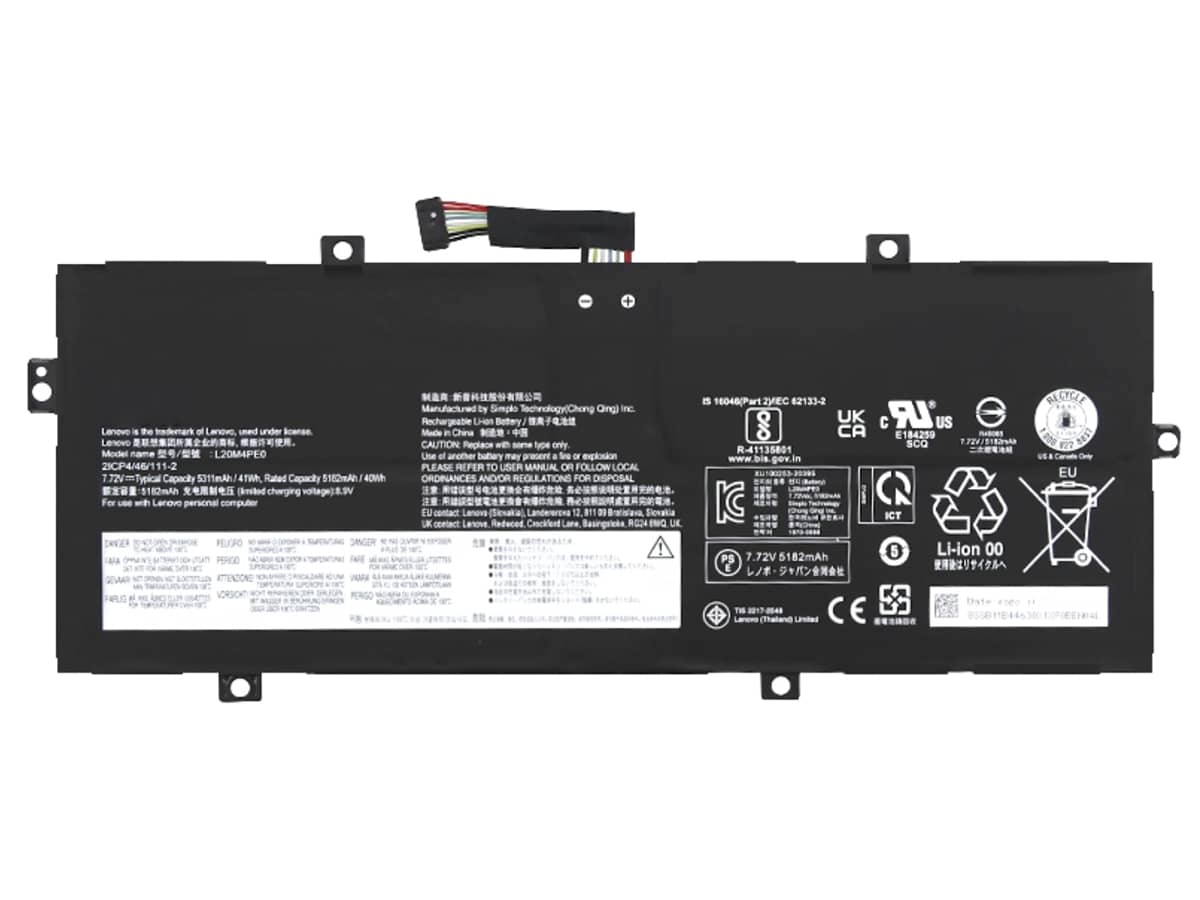 7.72V 41Wh Laptop Akku für LENOVO 5B11B44627