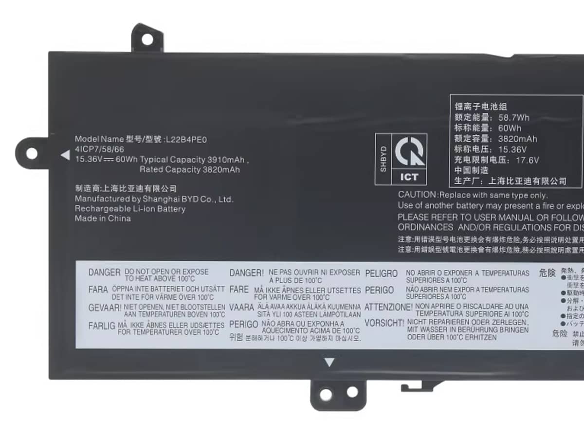 (Bild für) 15.36V 60Wh Laptop Akku für LENOVO ThinkBook 14 G7 IML-21MR0048DT