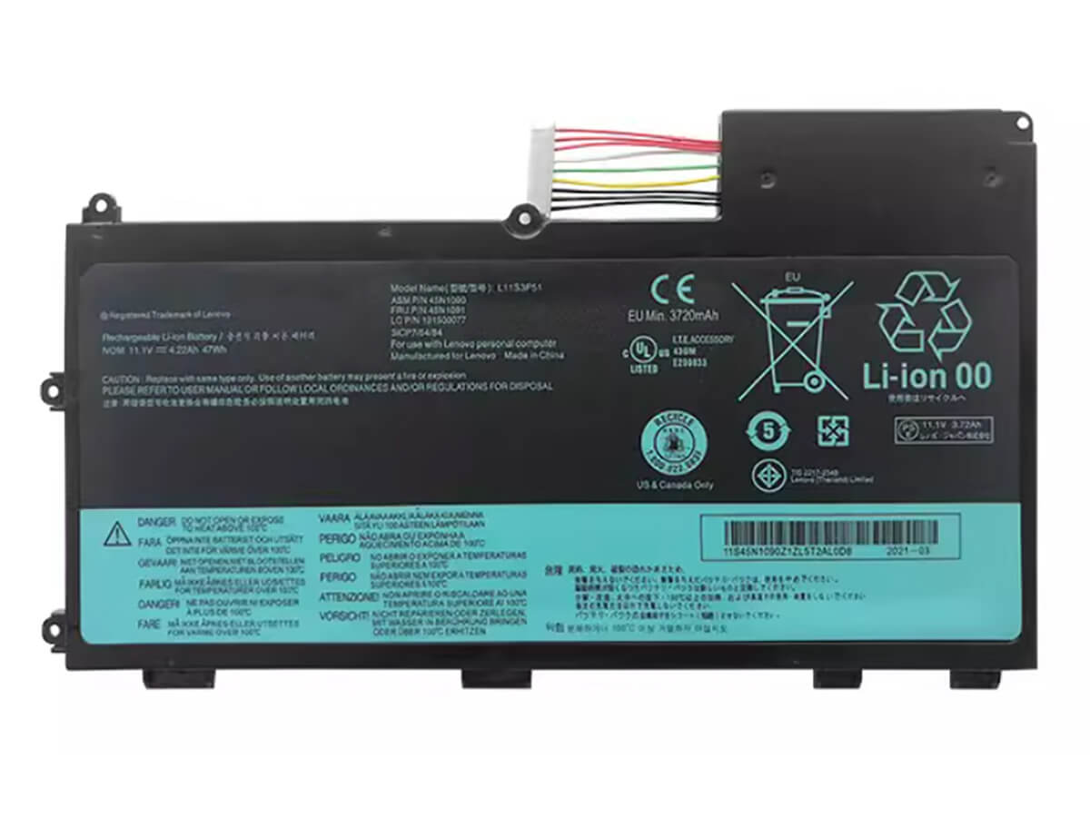 11.1V 47Wh Laptop Akku für LENOVO 121500077