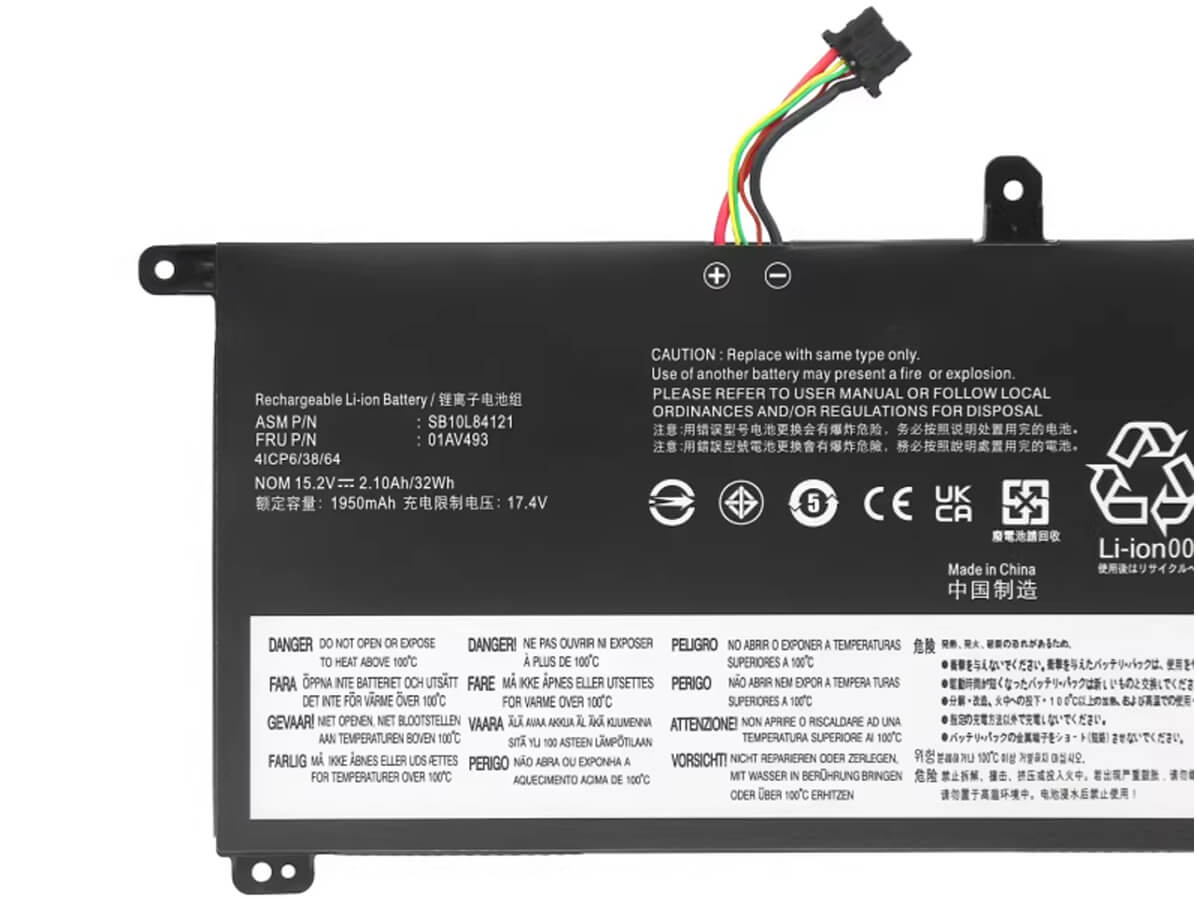 (Bild für) 15.2V 32Wh Laptop Akku für LENOVO 00UR891