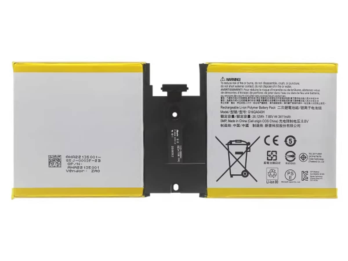 7.66V 26.12Wh Laptop Akku für MICROSOFT G16QA043H