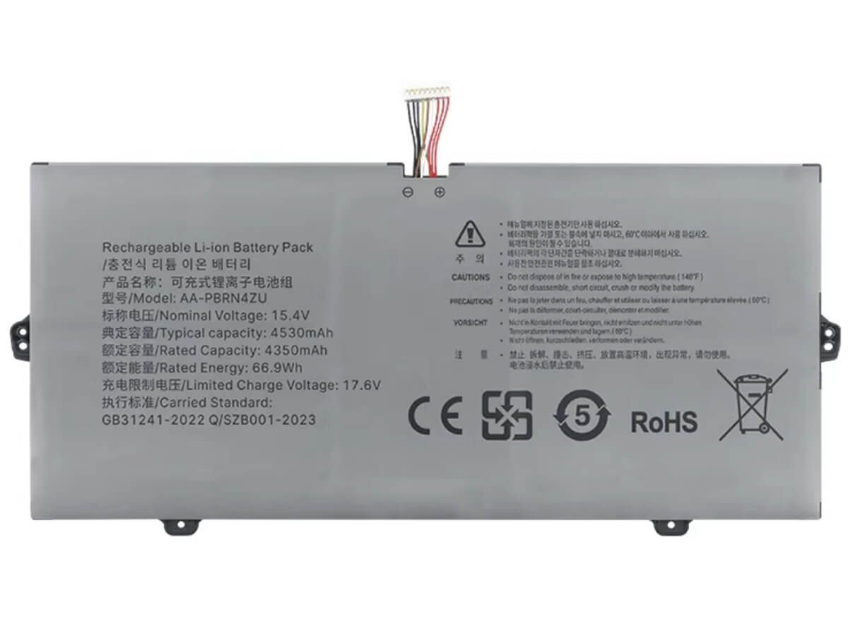 15.4V 66.9Wh Laptop Akku für SAMSUNG 4ICP5/52/109