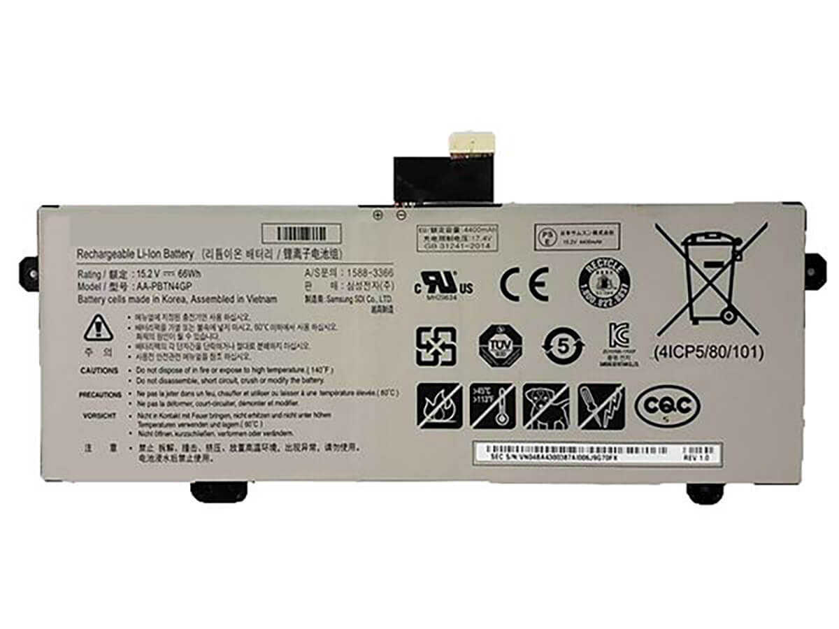 15.2V 66Wh Laptop Akku für SAMSUNG 4ICP5/80/101