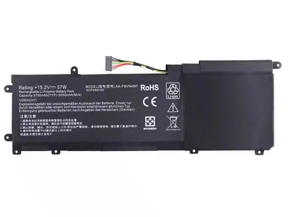 15.2V 57Wh Laptop Akku für SAMSUNG AA-PBVN4NP