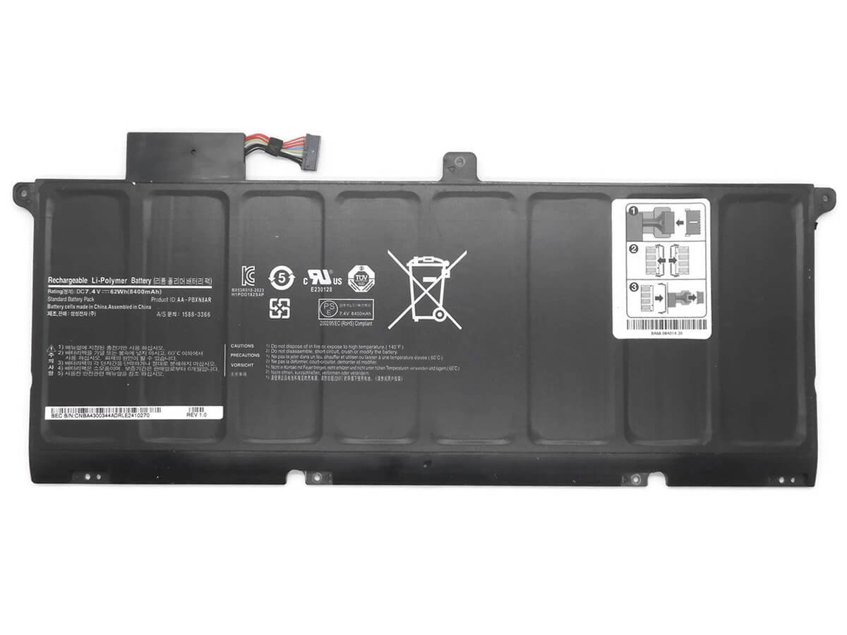 7.4V 62Wh Laptop Akku für SAMSUNG AA-PBXN8AR