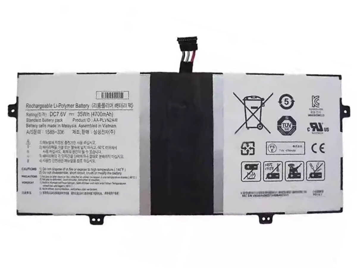 7.6V 35Wh Laptop Akku für SAMSUNG AA-PLVN2AW