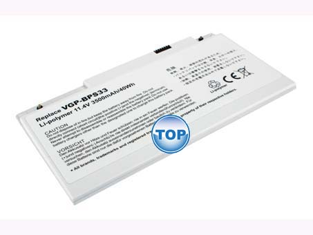 11.4V 43Wh Laptop Akku für SONY BPS33