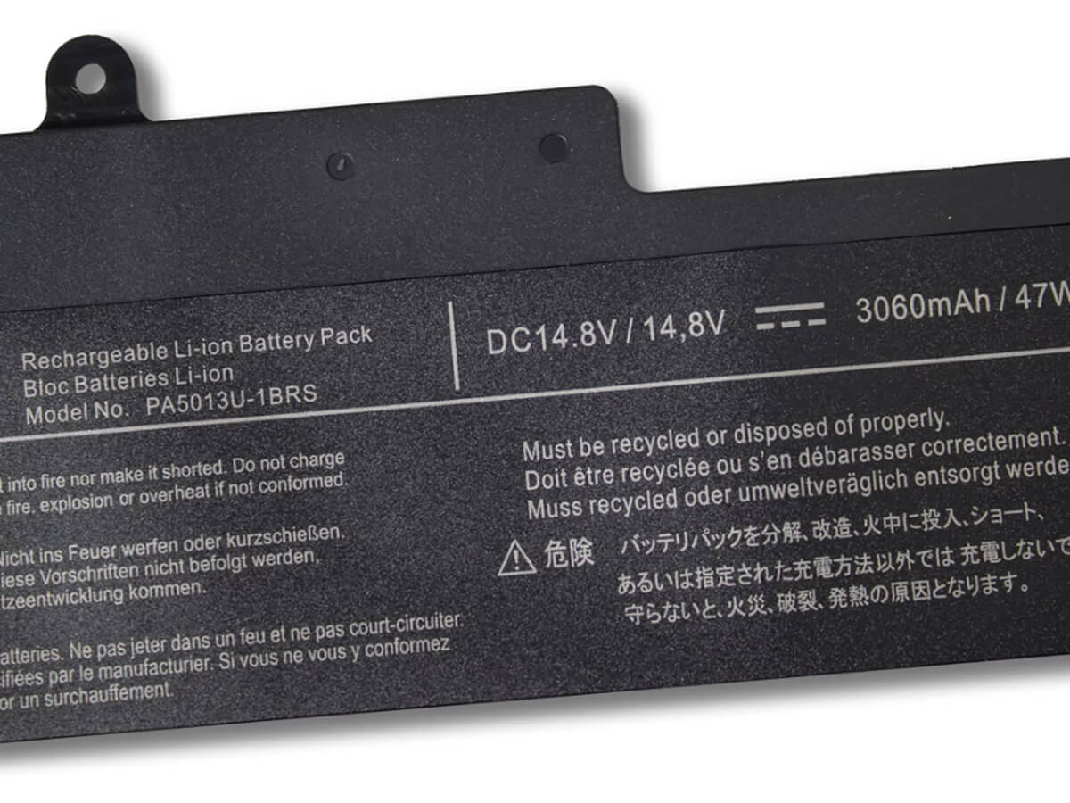 (Bild für) 14.8V 47Wh Laptop Akku für TOSHIBA PA5013U-1BRS