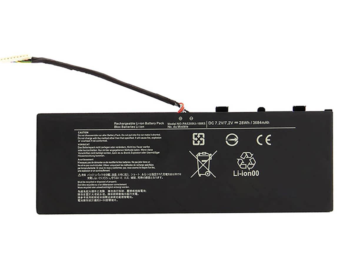 7.2V 28Wh Laptop Akku für TOSHIBA P000627450
