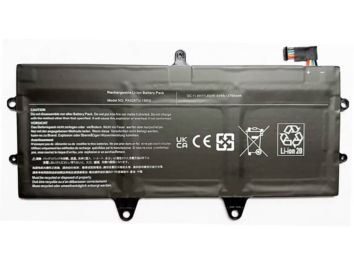11.4V 44Wh Laptop Akku für TOSHIBA PA5267U-1BRS