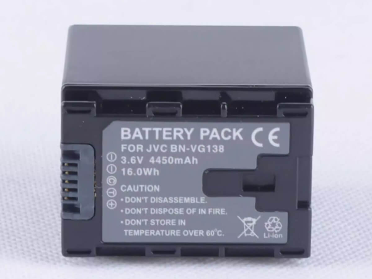 (Bild für) 3.6V 4450mAh Camcorder Akku für JVC BN-VG138US